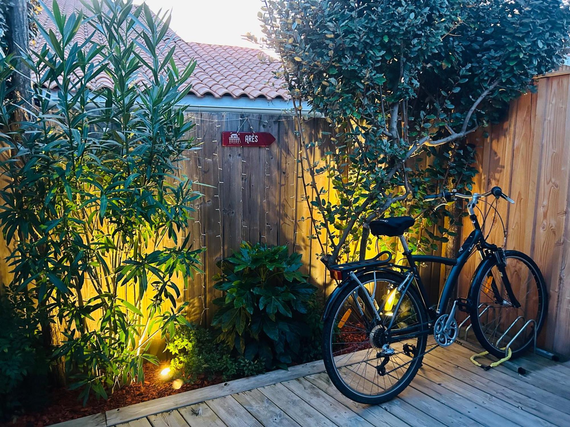 Cocon Entre Presqu'Ile Du Cap Ferret Et Plages Oceanes - Terrasse - 1 Velo Gratuit Ares Exterior foto